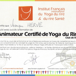 Certificat yoga du rire